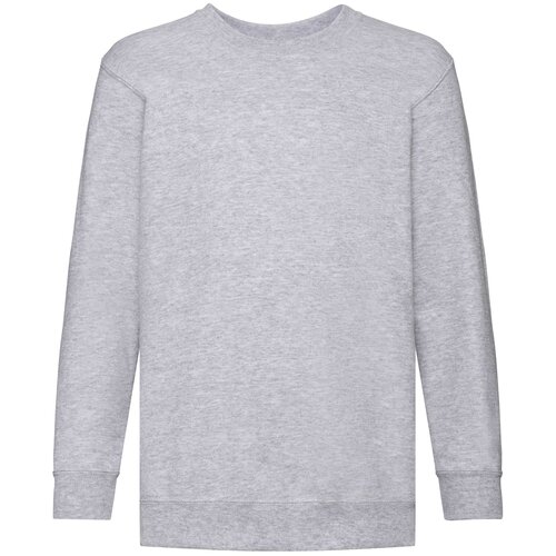 Fruit Of The Loom Szara bluza dziecięca Set-In Sweat Slike