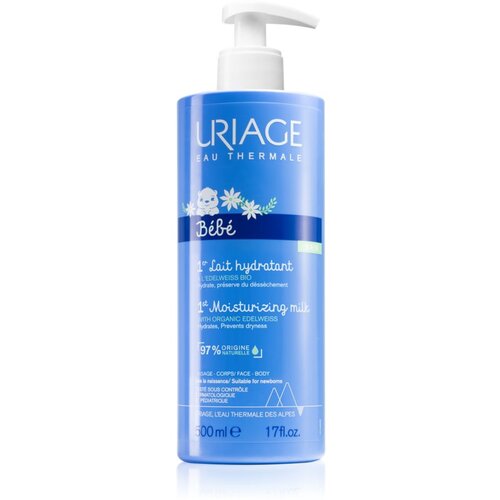 Uriage B&amp;eacute;b&amp;eacute; 1st Moisturizing Milk vlažilni losjon za otroke od rojstva 500 ml Slike