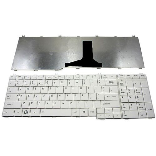 Xrt Europower tastatura za laptop toshiba satellite C650 C660 L650 L655 L670 bela Slike