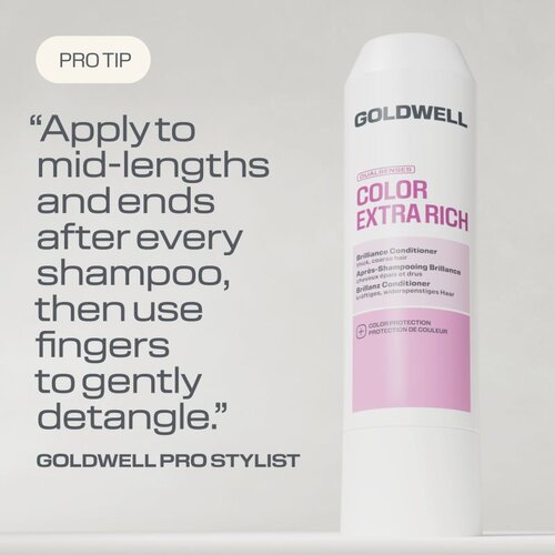 Goldwell Dualsenses Color Extra Rich Brilliance Conditioner balzam za sijočo barvo las 200 ml Slike