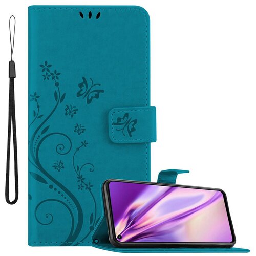 Cadorabo Honor 20/20S/Huawei NOVA 5T rožnato zlata - ovitek v cvetličnem dizajnu z magnetnim zapiranjem, stoječo funkcijo in režami za kartice, (20564056) Cene