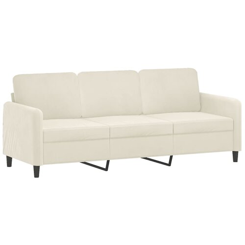 Maison Chic kavč - Sofa - Kanape krem 180 cm žamet, (21726772) Cene