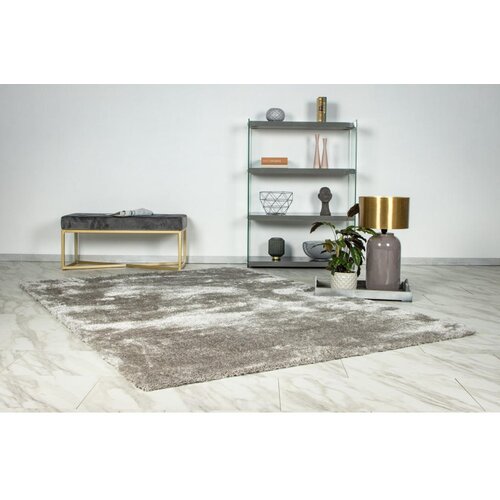 Lesnina XXXL kosmatinec glamour 200/290 cm tkano srebrne barve Slike