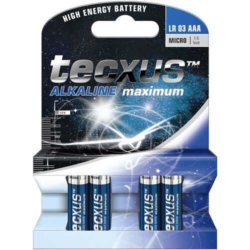 Tecxus Baterija alkalna AAA 1.5V SET Long Life 4/1 Cene
