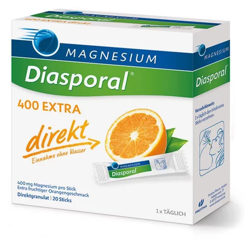 Magnesium-Diasporal 400 Extra Direkt, 20 vrečk