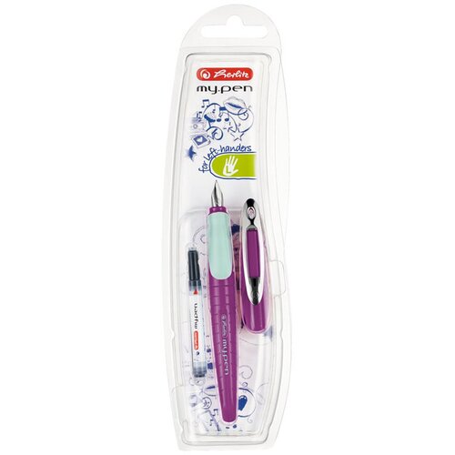 Herlitz Nalivno pero My pen, za levičarje, Purple-mint Cene