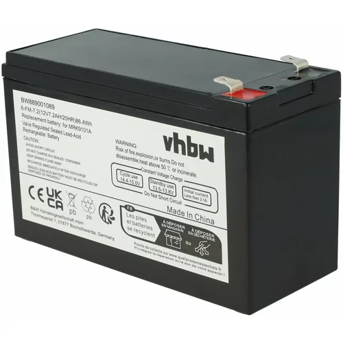 VHBW Baterija za Robomow RX12 / RX20, 12V, 7.2Ah