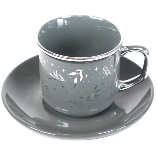 Sigma PORCELAN SET ZA KAFU 180ml 6/1 (BRIGHT/T.SIVA) RXG-N231500B Slike