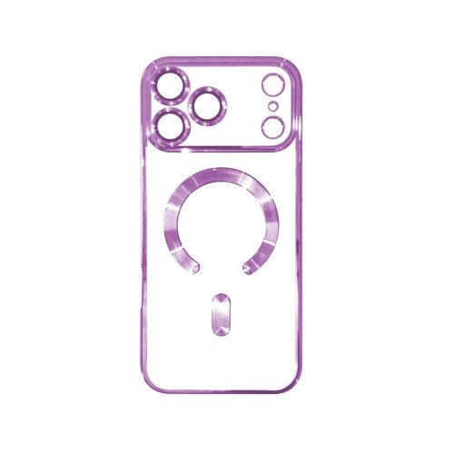  Silikonska futrola Magsafe Iphone 18 Pro Max ROZE Slike