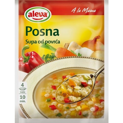 Aleva posna supa od povrća 50g kesica Cene