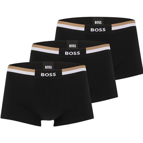 BOSS Black bokserice &amp;#039;Motion&amp;#039; pijesak / crna / bijela Slike