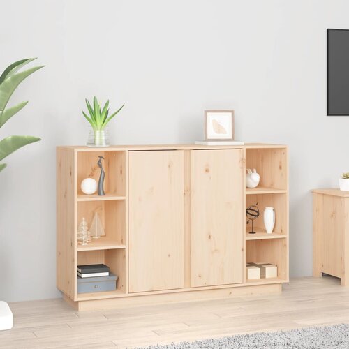vidaXL Komoda 120x35x80 cm trdna borovina Cene