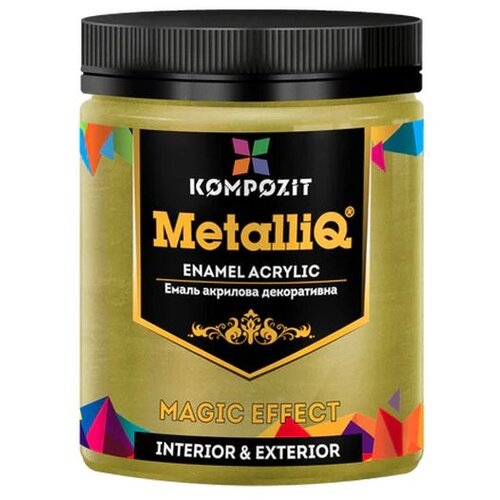  MetalliK kompozitna metalik akrilna boja 500g | Golden Cene