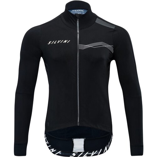 Silvini Men&amp;#039;s cycling jacket Ghisallo black-white, S Slike