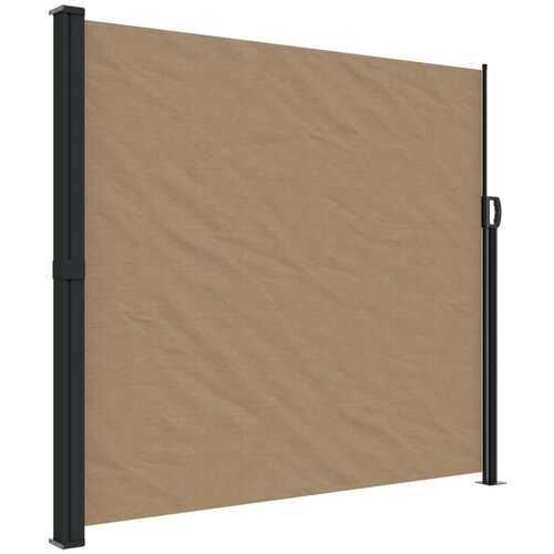  Bočna tenda na uvlačenje smeđesiva 180x600 cm Slike