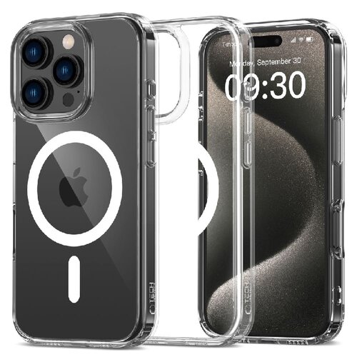 Apple Flexair Hybrid MagSafe futrola za iPhone 16 Pro – Prozirna Cene