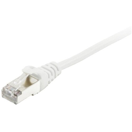 Equip 605513 RJ45 omrežni kabel\, Patch kabel CAT 6 S/FTP 0.25 m bela pozlačeni konektorji 1 kos, (20421407) Cene