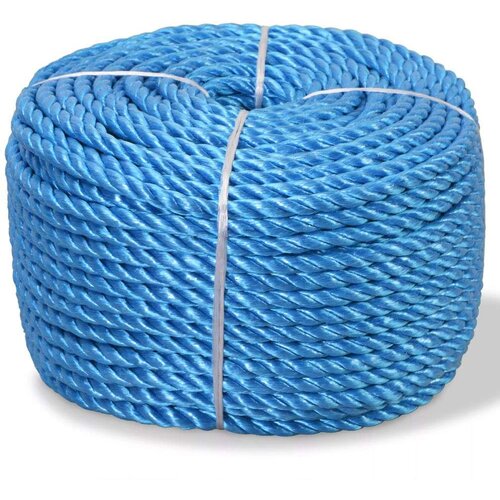 vidaXL Zvita vrv polipropilen 12 mm 100 m modra Cene