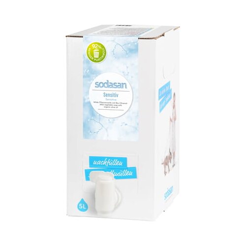 sodasan Bio-tekoča mila iz rastlinskih olj - sensitiv - 5 l Cene