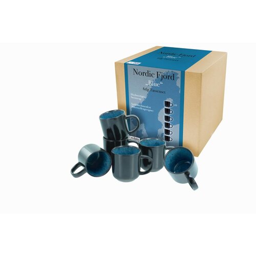 Creatable Set Skodelic Nordic Fjord Blue, 6-Delni Slike