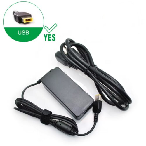 Hobo lenovo ideapad 330-15ICH (81FK) punjač za laptop 20V 2.25A 45W konektor usb kocka žuti Slike