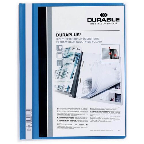 Durable Mapa s pvc kopčom Duraplus 2579, Plava Cijene