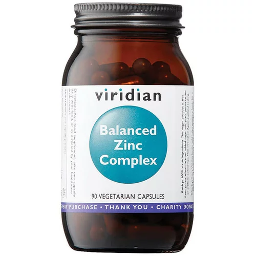 Viridian Nutrition Uravnotežen Cink kompleks Viridian (90 kapsul)