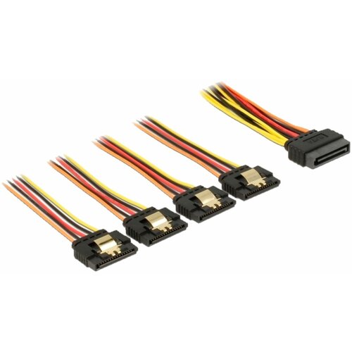 Delock adapter SATA M + 4x SATA Ž, 60156 Cene