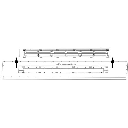 Top Light - LED prigu&amp;scaron;iva nadgradni panel REVIT LED/70W/230V 3000-6500K bela + daljinski upravljač Slike