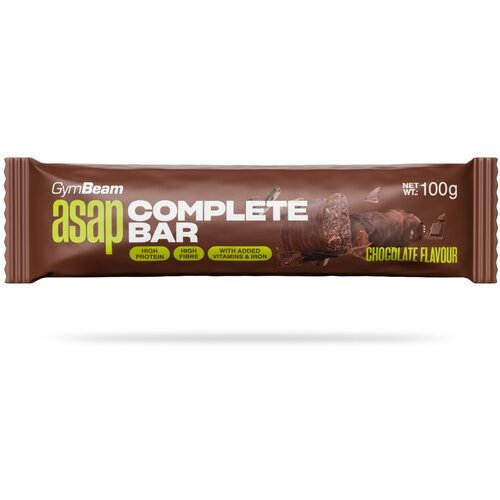 GymBeam Complete Bar 100 g čokolada Cene
