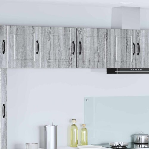  Ormar za Zid 2 pcs Siva Sonoma 40 x 31 x 40 cm Cene