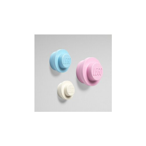 Lego kuke za kačenje, 3 kom (bela, svetlo plava i roze) Cene