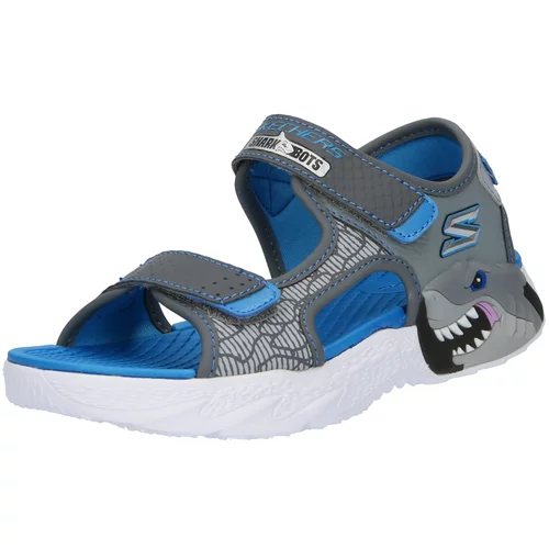 Skechers Otvorene cipele 'CREATURE-SPLASH' plava / siva / tamo siva / bijela