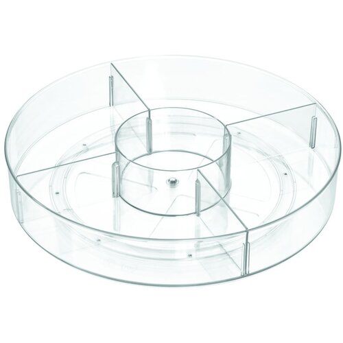 IDesign/The Home Edit okrugla prozirna kutija za pohranu iDesign The Home Edit, ⌀ 45,7 cm Slike