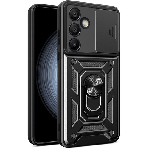 HURTEL Hybrid Armor Camshield za Samsung Galaxy A56 - Crna Slike