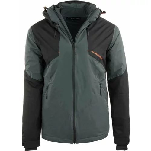 Alpine pro ZEIF Muška skijaška jakna, tamno zelena, veličina