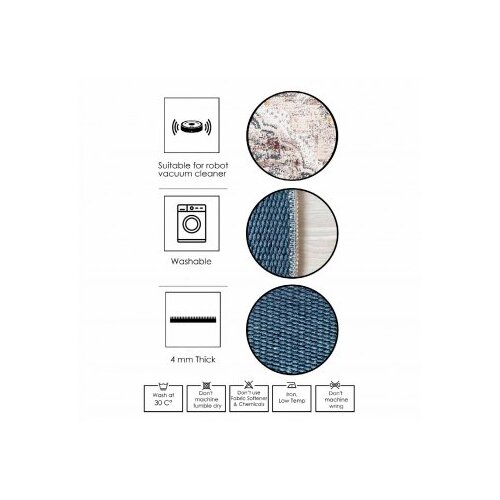 Conceptum Hypnose tepih Woosonil083, 160x230cm, bijeli Slike