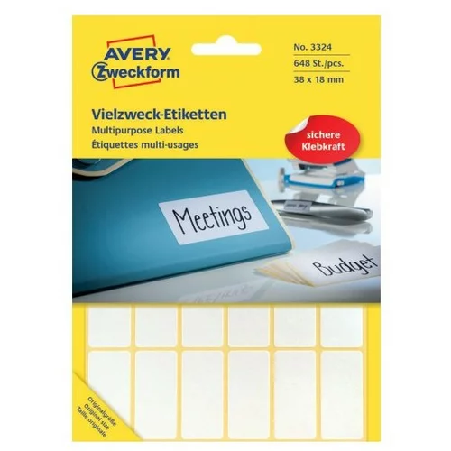 Avery Zweckform Etikete za označevanje 38 x 18 mm