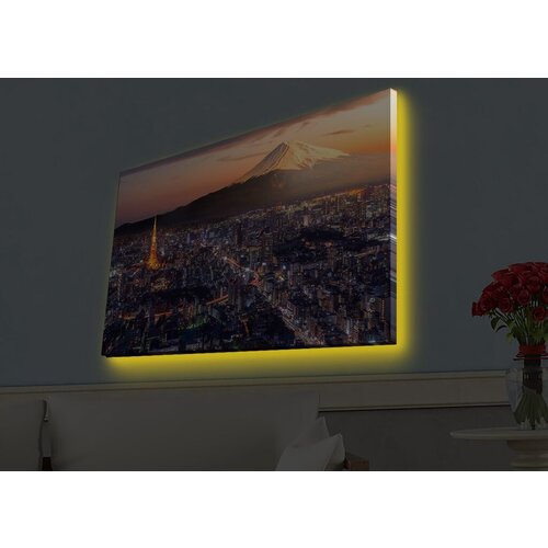 Wallity Slika sa LED osvetljenjem 4570HDACT-086, 45x70 cm Cene