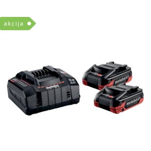 Metabo Basic set 2 x LiHDX 4,0 Ah ASC 145 685306000 Cene