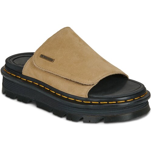 Dr. Martens Natikači ZebZag Slide Savannah Tan EH Suede Bež Cene