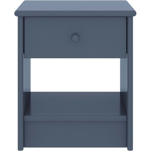 Maison Chic Nočna omarica - Nočna miza svetlo siva 35x30x40 cm trdna borovina, (21688662) Slike