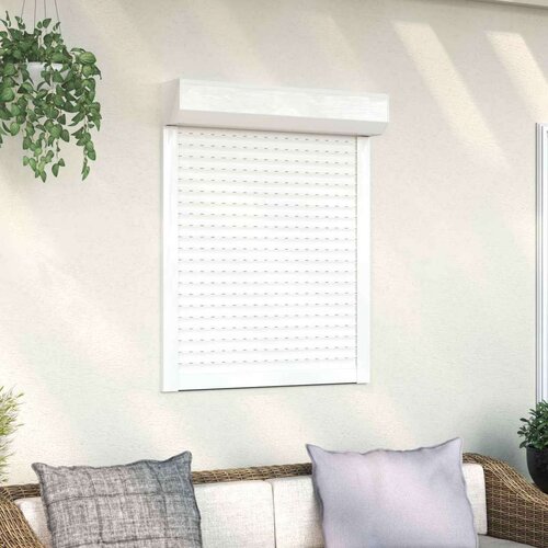  Roletna Bijeli 80 x 100 cm Aluminij i poliuretan - Bijeli 80 x 100 cm Cijene