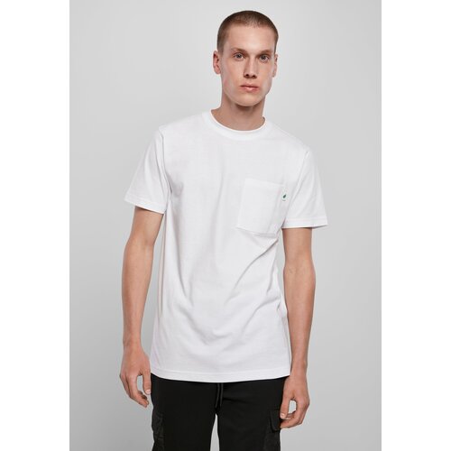 Urban Classics Basic Pocket T-Shirt Made of Organic Cotton White Slike