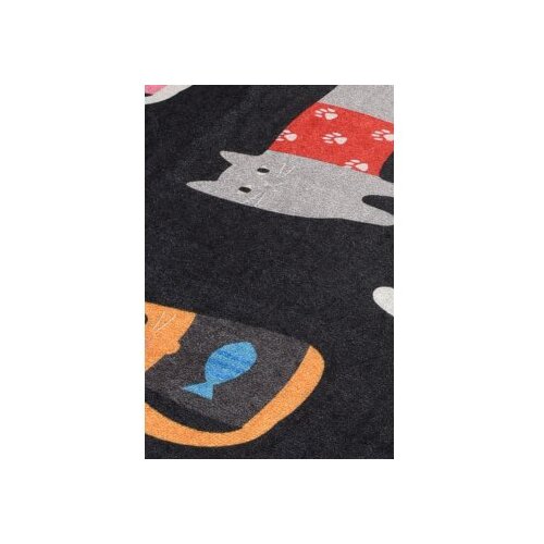 Lessentiel Maison Black Cats prostirka za kupanje, 2 komada, šarena Cene