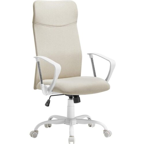 Songmics ergonomski pisarniški stol bež Cene