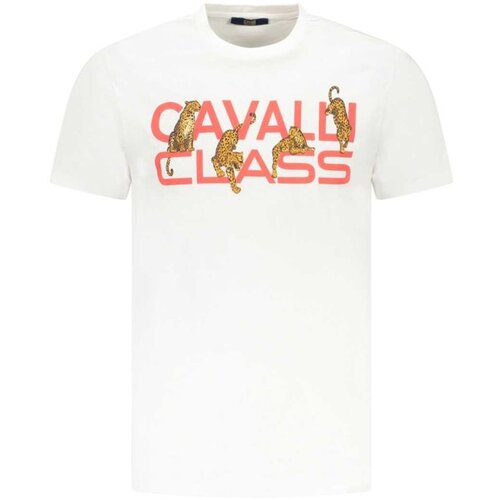 Cavalli Class mu&amp;scaron;ka majica txt60mjd060/ bela Slike