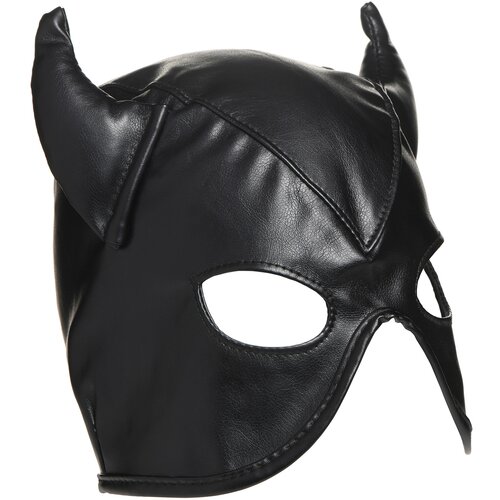 Master Series Dungeon Demon Bondage Mask with Horns Black Cijene