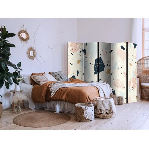  Paravan - Terrazzo with Large - Scaled Stones in Subdued Colors 225x172 Jednostrani Cene
