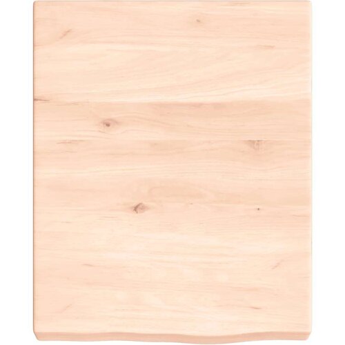  Polica 40 x 50 x (2 - 6) cm neobrađena masivna hrastovina Slike